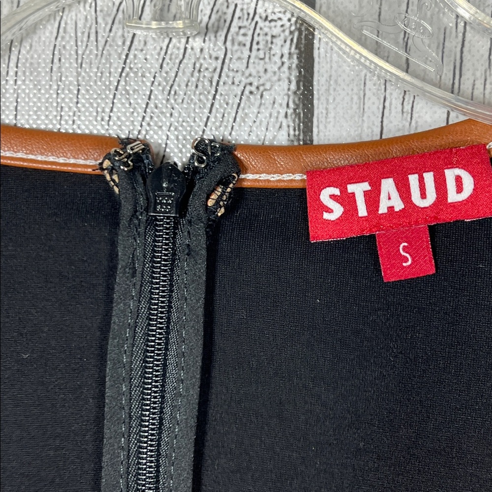 STAUD Joint Mini A-Line Dress size - Picture 8 of 13